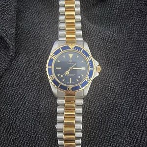 Zodiac Men’s watch stainless steel and gold plated